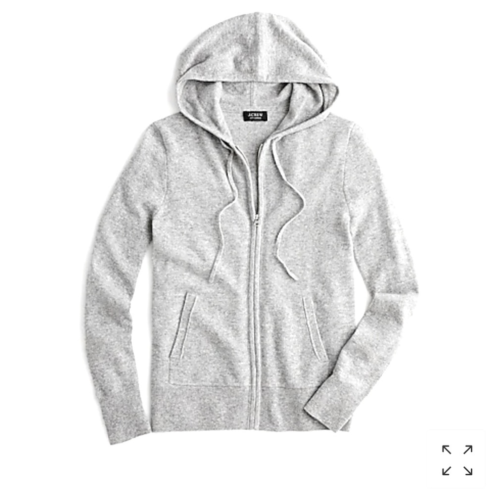 J.Crew everyday cashmere hoodie